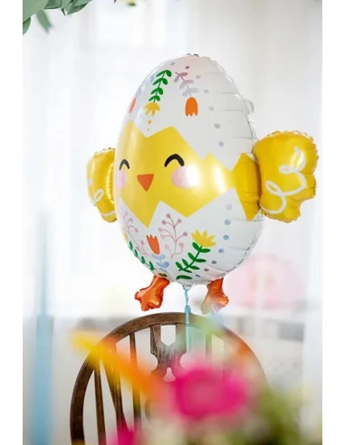 Ballon Poussin En Aluminium 78x64Cm 2 Ballon Poussin En Aluminium 78x64Cm – Image 2