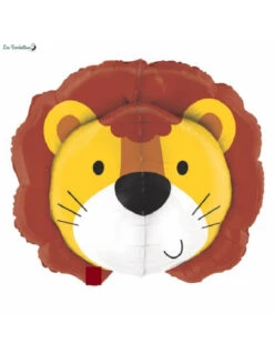 Ballon Tête De Lion En 3 Dimension 76 Cms