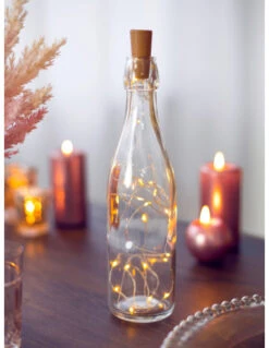 Bouchon Guirlande à Leds Pour Bouteille -Déco Festive Soldes bouchon guirlande a leds pour bouteille 5