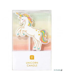 Bougie Anniversaire Licorne Arc En Ciel -Déco Festive Soldes bougie anniversaire licorne arc en ciel 4