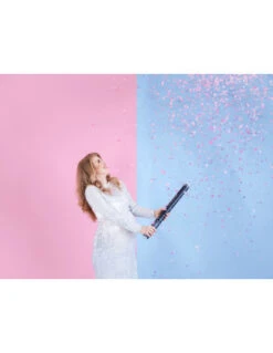 Canon à Confettis Roses 60 Cm -Déco Festive Soldes canon a confettis roses 60 cm 2