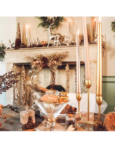 Cerf En Bois Fourrure Décoratif 20 X13,5 Cms 4 Cerf En Bois Fourrure Décoratif 20 X13,5 Cms – Image 4