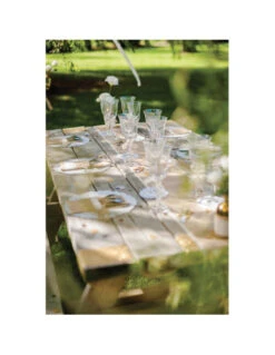 Chemin De Table Jute Bordure Macramé 28cmsX5M 5 Chemin De Table Jute Bordure Macramé 28cmsX5M -Déco Festive Soldes chemin de table jute bordure macrame 28cmsx5m 2