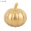 Citrouille Dorée Halloween 12x11 Cms
