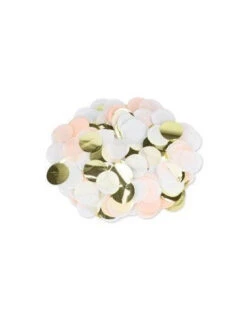 Confettis Dorés, Ivoires, Pêche 3cms