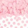 Confettis Ronds Rose Pastel En Papier 1.6Cms