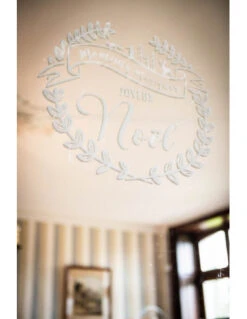 Décoration Fenêtre Joyeux Noel Electrostatique