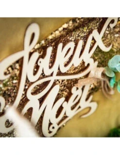 Décoration Joyeux Noel En Bois -Déco Festive Soldes decoration joyeux noel en bois 2