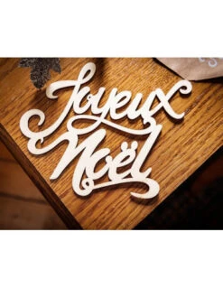 Décoration Joyeux Noel En Bois