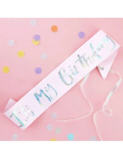 Echarpe Anniversaire "It's My Birthday"