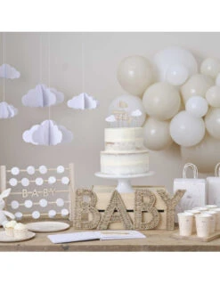 Echarpe Mummy To Be Beige -Déco Festive Soldes echarpe mummy to be beige 3