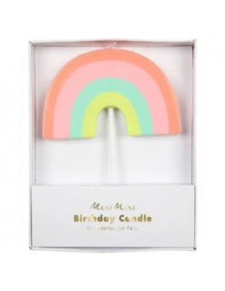 Grande Bougie Arc En Ciel Pastel Meri Meri