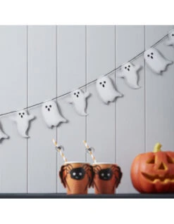 Guirlande Avec Fantômes Décoration Fête Halloween