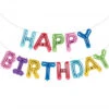 Guirlande Ballon Lettre Happy Birthday Multicolore