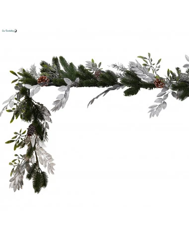 Guirlande De Noël Feuillages Artificiels 1.8 Mètre 2 Guirlande De Noël Feuillages Artificiels 1.8 Mètre – Image 2