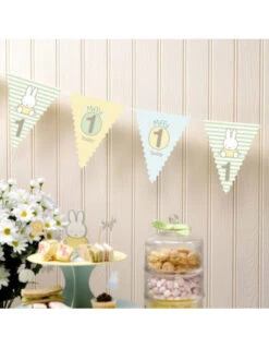 Guirlande Fanions Premier Anniversaire Miffy