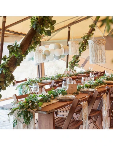 Guirlande Imitation Eucalyptus Avec Leds 4 Guirlande Imitation Eucalyptus Avec Leds – Image 4