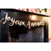 Guirlande Lettres Rose Gold Joyeux Anniversaire
