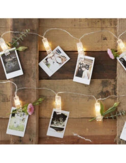 Guirlande Lumineuse à Leds Avec Pinces