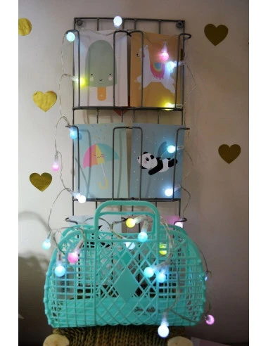 Guirlande Lumineuse Pastel 25 Mini Ampoules Leds 5 Guirlande Lumineuse Pastel 25 Mini Ampoules Leds – Image 5