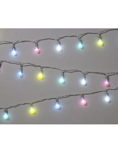 Guirlande Lumineuse Pastel 25 Mini Ampoules Leds 1 Guirlande Lumineuse Pastel 25 Mini Ampoules Leds