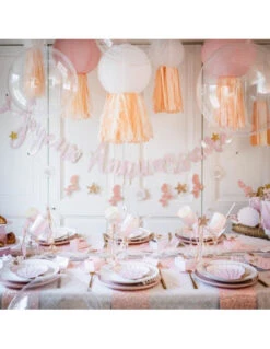 Guirlande Sirène Joyeux Anniversaire Rose 7 Guirlande Sirène Joyeux Anniversaire Rose -Déco Festive Soldes guirlande sirene joyeux anniversaire rose 3