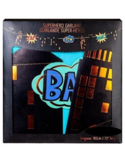 Guirlande Super Héros Buildings In The City -Déco Festive Soldes guirlande super heros buildings in the city 3