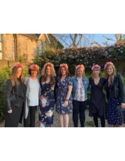 Headband Fleurs -Déco Festive Soldes headband fleurs 3