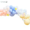 Kit Arche 60 Ballons & Fleurs Pastels