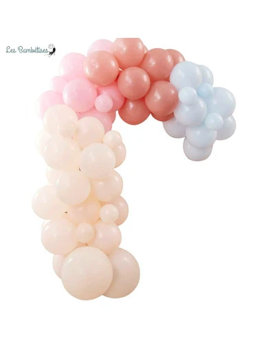 Kit Arche 75 Ballons Boho 1 Kit Arche 75 Ballons Boho