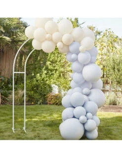 Kit Arche Ballon Bleu Ciel & Ivoire