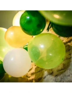Kit Arche Ballon Jungle Tropical 70 Ballons -Déco Festive Soldes kit arche ballon jungle tropical 70 ballons 2