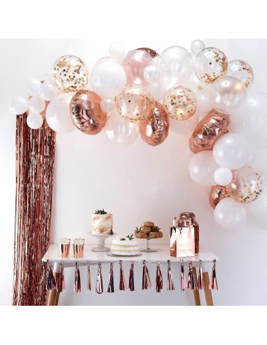 Kit Arche Ballons Rose Gold 1 Kit Arche Ballons Rose Gold