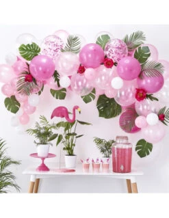 Kit Arche Ballons Roses -Déco Festive Soldes kit arche ballons roses 2