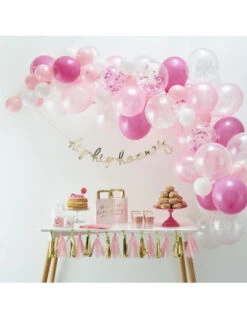 Kit Arche Ballons Roses