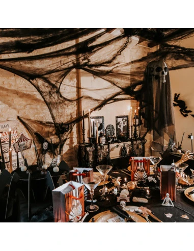 Kit Arche Halloween 34 Ballons Noir Et Or 3 Kit Arche Halloween 34 Ballons Noir Et Or – Image 3