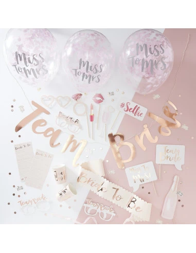 Kit Evjf Accessoires & Déco Team Bride 1 Kit Evjf Accessoires & Déco Team Bride