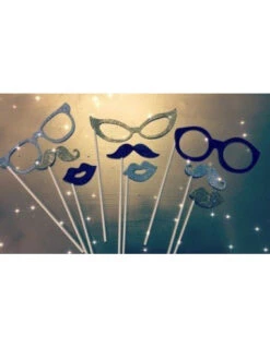 Kit Photobooth 9 Pièces Paillettes Dorées 7 Kit Photobooth 9 Pièces Paillettes Dorées -Déco Festive Soldes kit photobooth 9 pieces paillettes dorees 3