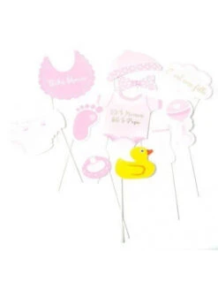 Déco Festive Soldes -Déco Festive Soldes kit photobooth baby shower fille rose 1