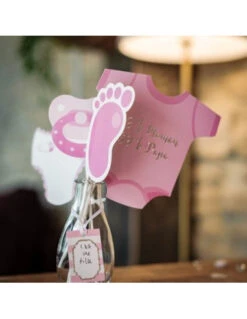 Kit Photobooth Baby Shower Fille Rose 6 Kit Photobooth Baby Shower Fille Rose -Déco Festive Soldes kit photobooth baby shower fille rose 2