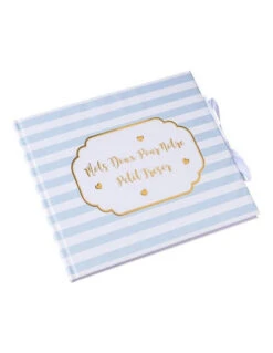 Livre D'Or Bleu Blanc Or Petit Trésor Garçon