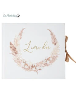 Livre D'Or Pampas & Fleurs De Coton