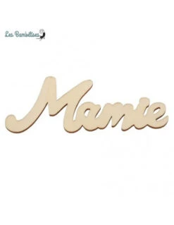 Marque Place Mamie En Bois Découpé