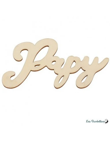 Marque Place Papy En Bois Découpé 1 Marque Place Papy En Bois Découpé