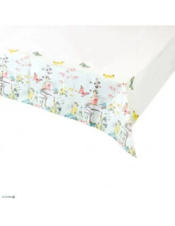 Nappe En Papier Fées Et Fleurs 180X120Cm