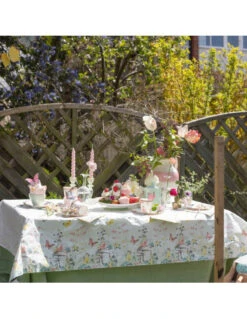 Nappe En Papier Fées Et Fleurs 180X120Cm -Déco Festive Soldes nappe en papier fees et fleurs 180x120cm 3