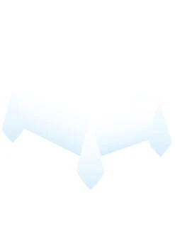 Nappe Papier Dégradée Bleu Ciel 120X180cms