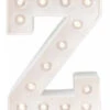 Lettre Lumineuse En Carton Lettre Z