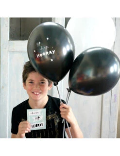 6 Ballons Hip Hip Hooray A Little Lovely Company