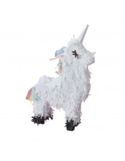Petite Pinata Licorne Blanche 26X16X5 Cms 5 Petite Pinata Licorne Blanche 26X16X5 Cms -Déco Festive Soldes petite pinata licorne blanche 26x16x5 cms 2